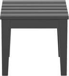 WestinTrends Ashore Outdoor Patio Modern Adirondack Side Table - Image 4
