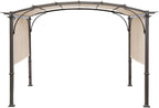 Universal Doubleton Steel Pergola Replacement Cover for Pergola Structures L-PG080PST, 80''x 205'' (Beige)