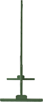 Oakland Living 6 ft. X 4 ft. Green Freestanding Metal Privacy Screen Room Divider