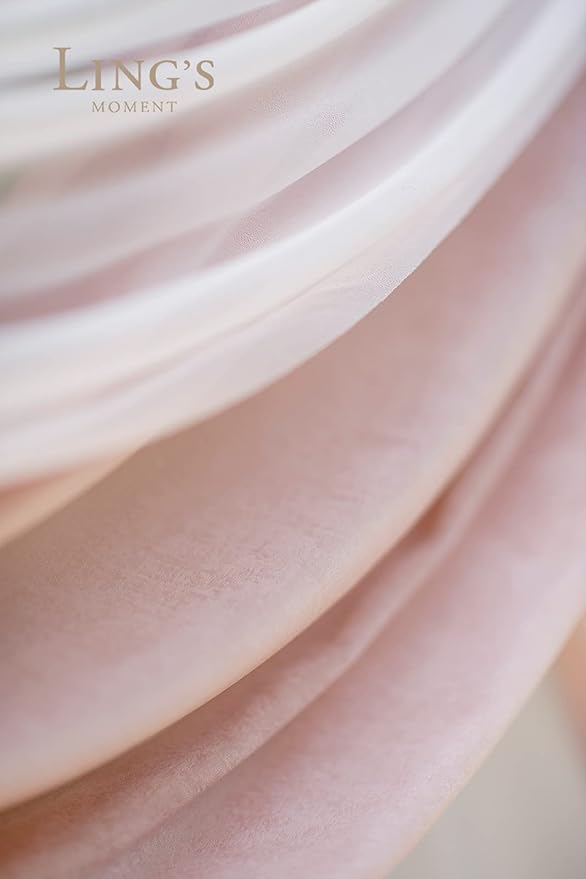 Artificial Flowers Wedding Arch Kit, Dusty Rose Mauve, 4 Pieces