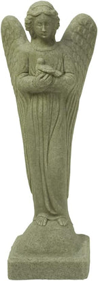 Emsco Group 2260-1AZ Morning Angel Statue – Natural Sandstone Appearance – Made of Resin – Lightweight – 29” Height