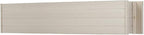 New Age Garden ECOFLEX 36" Window Box Planter, Moisture Resistant Outdoor Flower Box for Windows, Railings, or Fences, Weather Resistant Composite, No Tools Needed