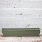 Root & Vessel 16360, Sage, Countryside Flower Box Planter, 36-Inch