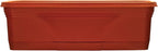Southern Patio 36 in Medallion Hanging Windowsill Garden Box Planter, Terracotta