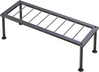 1 Tier Plant Stand: Ladder Plant Holder - Metal Flower Pot Stand - Heavy Duty Flower Rack for Living Room Patio Garden Corner Balcony and Courtyard.