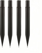 8.25" Reinforced ABS Plastic Solar Ground Spikes - Durable Solar Light Replacement Stakes for Garden, Pathway, Deck, Camping, Christmas Lights (Fits 0.83" Inside Diameter) (Black-4 Pack)