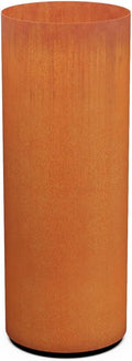PLANTERCRAFT Corten Steel Metal Planter Box, Round Sizes, Modern Garden Steel planters for Commercial and Residential Outdoor Use.