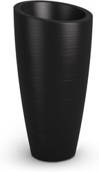 Mayne Modesto 32-Inch Tall Planter – Weather-Resistant Planter for Flowers – Durable Indoor/Outdoor Design for Patio, Porch, or Entryway