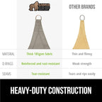 GORILLA GRIP Heavy Duty Sun Shade, UV Protection Fade Tear and Rust Resistant Rectangle Sunshade Canopy, Curved Edges Blocks Sunlight, Breathable Sail, Outdoor Patio, Lawn Garden, 6x10 FT Gray