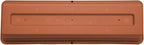 Bloem Dura Cotta Window Box Planter: 30" - Terra Cotta - Large Box with Tray, Weatherproof Resin Box, Removable Tray for Indoor & Outdoor Use, Gardening, 4 Gallon Capacity