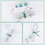 Tenn Well Plant Ties for Climbing Plants, 66 Feet 2.8mm Green Garden Wire Ties for Tomato Plants, Climbing Roses, Trellises, Gardening Supplies (2PCS x 33 Feet)