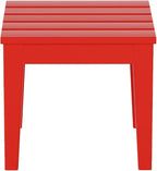 WestinTrends Ashore Outdoor Patio Modern Adirondack Side Table - Image 4
