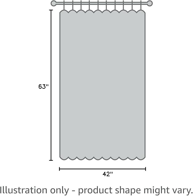 H.VERSAILTEX Primitive Linen Curtains 100% Blackout Curtain Drapes Burlap Curtains with White Thermal Insulated Liner, Grommet Top Drapes Living Room/Bedroom (2 Panels, 42 x 63 Inch, Stone Blue)