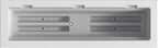 Mayne Fairview 3ft Durable Self Watering Window Box Planter with Wall Mount Brackets, UV & Weather Resistant, Double Wall Design, New England Architecture for Outdoor Décor, White