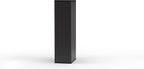 Suncast 19 Cubic Ft. Heavy-Duty Resin Cabinet with Lockable Handles, Multi-Wall Construction, and Metal-Reinforced Shelves for Basement, Utility Room and Garage Storage, Black, Made in the USA