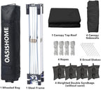 OASISHOME Pop-up Gazebo Instant Portable Canopy Tent 10'x10', - Image 4