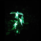 Solar Garden Stake Lights Hummingbird Butterfly and Dragonfly Multi-Color Changing Decorative Landscape Light for Garden Patio Lawn Yard Decorations