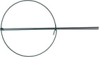 Plant Support Cages, 5-Pack Green Steel Rings, 14 x 24 Inch