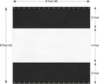 Covers & All Outdoor Clear Panel Curtain, 12 oz Vinyl Outdoor Curtains - Image 2