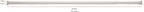 Amazon Basics No Drill Adjustable Indoor Outdoor Tension Curtain Rod, 54-90" Length, Nickel
