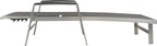 Christopher Knight Home Patio Aluminum Chaise Lounge, Adjustable Mesh Chaise Lounge, 5 Position Backrest Recliner, Lounge Chair with Armrest, Ourdoor Deep Seating Lounge for Poolside Backyard, Grey