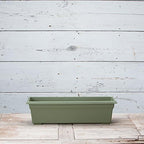 Root & Vessel 16240 24" Flowerbox Sage, Inch