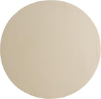 Christopher Knight Home Patsy Modern Lightweight Concrete Coffee Table, Indoor and Outdoor Round Top Accent Table, MGO Sofa End Table with Pedestal Base, No Assembly Needed, 27.5", Beige