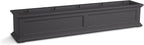 Mayne Fairfield 5-Foot Window Box – Self-Watering, Weather-Resistant Planter for Flowers – Durable Design for Outdoor Use, Perfect for Windows