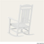 POLYWOOD Presidential Rocking Chair in White