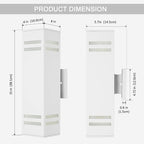 Cerdeco Aluminum Modern Outdoor Wall Light - Image 5