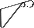 National Hardware N274-563 V2653 Plant Bracket in Black,9 Inch