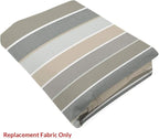 Garden Winds Universal Pergola Replacement Canopy - Standard 350 - Stripe Stone