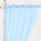 Outdoor Curtains: Sheer Sky Gauze Arch Drape, 2 Panels, 29 x 240 In