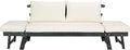 Safavieh PAT6745A Outdoor Collection Tandra Grey Modern Contemporary Daybed Day Bed
