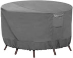 Vailge Round Patio Furniture Covers, 100% Waterproof Outdoor Table Chair Set by VAILGE