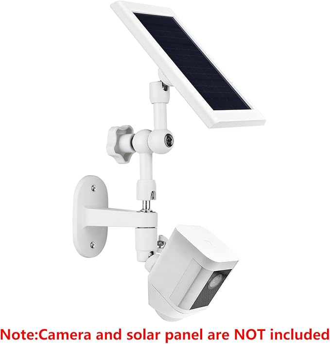 ALERTCAM 2-in-1 Wall Mount for Solar Panel, Stick Up Cam Battery, Spotlight Cam and Spotlight Cam Plus/Pro(Battery), Adjustable Angle to Get Maximum Sunlight for Your Solar Panel