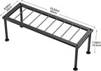 1 Tier Plant Stand: Ladder Plant Holder - Metal Flower Pot Stand - Heavy Duty Flower Rack for Living Room Patio Garden Corner Balcony and Courtyard.