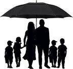 G4Free 47/54/62/68/72 Inch Automatic Open Golf Umbrella Oversize Extra Large Double Canopy Vented Windproof Waterproof Stick Umbrellas