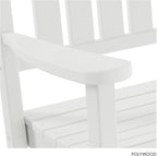 POLYWOOD Presidential Rocking Chair in White