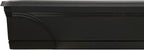 Southern Patio 36 Inch Medallion Weatherproof and Sunray Protected Plastic Hanging Windowsill Garden Box Planter with Drainage Holes, Black