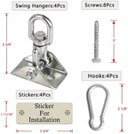 Heavy Duty Swing Hangers for Wooden Sets 2000 LB Capacity Hammock Hanger 360 - Image 5