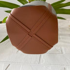 Plant Hangers PU Leather 2Pcs, Hanging Planters for Indoor and Outdoor for Wall Decor, Modern Minimalist Home Decoration for Plants Lovers Leather Rope (Plant and Pot Not Included) (Brown)