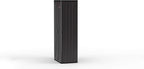 Suncast 19 Cubic Ft. Heavy-Duty Resin Cabinet with Lockable Handles, Multi-Wall Construction, and Metal-Reinforced Shelves for Basement, Utility Room and Garage Storage, Black, Made in the USA