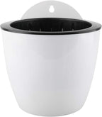 Homend 7 Pack Self Watering Hanging Planters, L Size, Suitable for Indoor or Outdoor Use, Durable and Great for Gifting