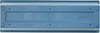 Bloem Dayton 24" Ocean Blue Recycled Plastic Rectangle Window Box Planter with Saucer Tray for Indoor and Outdoor Gardening
