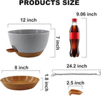 12 inch Hanging Planters for Indoor Plants, 2 Pack Self-Watering Hanging Planter Pots with Chain and Drainage Holes, Outdoor Plastic Hanging Baskets for Garden Home Decor