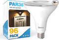 Sunco 96 Pack PAR38 LED Flood Light Outdoor Bulb, Waterproof Bright Dimmable 13W=100W, 5000K Daylight, 1050lm, E26 Base UL Energy Star Listed.