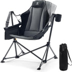EVER ADVANCED Padded Oversized Hammock Camping Chair, Compact Heavy Duty Swing by EVERADVANCED