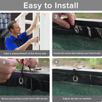 Privacy Fence Screen 6Ft X 85Ft Heavy Duty Outdoor Fencing Panels Windscreen - Image 5