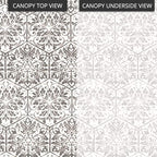 Garden Winds Universal Pergola Replacement Canopy - Standard 350 - Damask Beige